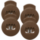 All Star Glovelocks (4 Pack) Color Brown