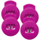 All Star Glovelocks (4 Pack) Color Hot Pink