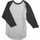 Rawlings MTT3000 3/4 Sleeve Crew Neck Shirt XL Black