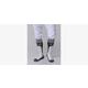 Evo WTV4448 Throwback Game Socks S Black