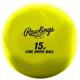 Rawlings Line-Drive 15oz Weighted Training Baseball for Power Hitting