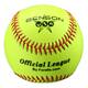 Benson VSPB1Y 9 inch Seamed Official League Soft Practice Baseball