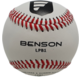 Benson LPB1 9 inch Official Size White Baseball | Practice Ball