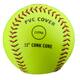 Benson SLPB11Y 11 inch Yellow PVC Cover Softball | Practice Ball