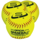 SweetSpot Lightweight Spaseball Softballs 11 Inch 2.5oz Practice Balls (3 Pack)