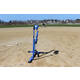 Louisville Slugger L60111 Blue Flame | Coil Spring Operated Multi-Sport Pitching Machine