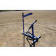 Louisville Slugger L60111 Blue Flame | Coil Spring Operated Multi-Sport Pitching Machine