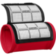 Easton Signal Coach Wristband Color Red