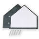 Benson HP2 (GH-0101) Homeplate w/Black Edge