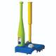 Franklin MLB Youth Fold Away Batting Tee | Baseball Adjustable Hitting Trainer 