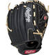 Rawlings RSS125C 12,5 Inch Leather Palm Slowpitch Softball Glove | Left Hand Catch
