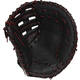 Rawlings R9YPTFM16B All-Leather R9 Series Fastpitch Glove Youth 12 Inch | Left Hand Catch
