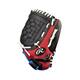 Rawlings PL115BSW 11,5 Inch Tee Ball Vinyl Baseball Glove | Left Hand Catch