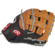 Rawlings R9FMU-17BT All-Leather R9 ContoUR Youth First Base Mitt 12 Inch | Right Hand Catch