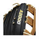 Wilson WBW1009751275 12,75 Inch Leather A2000 1799SS Baseball Outfield Glove | Left Hand Catch