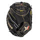 All Star CM3000MBK 34 Inch Leather Pro Elite Baseball Catcher's Mitt | Left Hand Catch