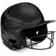 RIP-IT Vision Classic Pinstripe Softball Batting Helmet 2.0 for Women | M/L Black/Black