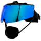 SHOC Softball Youth/Adult Visor Color Sapphire | Designed For Rip-It Masks