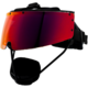 SHOC Softball Youth/Adult Visor Color Tigers Blood | Designed For Rip-It Masks