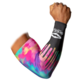 Shock Doctor Showtime Comp Arm Sleeve L Black Tie Dye Drip