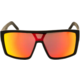 SHOC Sunglasses Matte Black Frame Color Tigers Blood