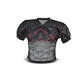 All Star FBJ2A Adult Porthole Mesh w/Double PM Yo L/XL Black