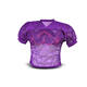 All Star FBJ2A Adult Porthole Mesh w/Double PM Yo S/M Purple