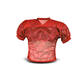 All Star FBJ2A Adult Porthole Mesh w/Double PM  L/XL Scarlet
