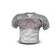 All Star FBJ2A Adult Porthole Mesh w/Double PM Yok S/M White