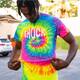 Shock Doctor Shock Drip Multi Tie-Dye SS T Youth M Size