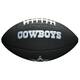 Wilson F1533XB Black Edition NFL Mini Soft Touc Team Cowboys