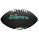 Wilson F1533XB Black Edition NFL Mini Soft Tou Team Dolphins