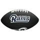 Wilson F1533XB Black Edition NFL Mini Soft Touch Team Rams