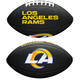 Wilson F1533XB Black Edition NFL Mini Soft To Team Rams 2020