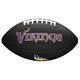 Wilson F1533XB Black Edition NFL Mini Soft Touc Team Vikings