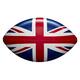 Wilson WTF1748XBLGUJ NFL Union Jack American Football Ball