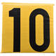 Markwort American Football Sideline Markers Flex Foam Set (SIDE11Y) | Football Field Yard Markers
