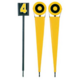 Markwort Scholastic Football Down Mark & Chain Set (LS100, Youth)