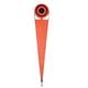 Markwort Pro Lineman American Football Down Indicator Set Orange and Black (LS300, Adult)
