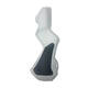 Riddell Speedflex Face Frame White/Black 1 1/4 Inch Right Model