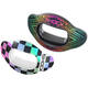 Shock Doctor 2 Pack Shields Color Iridescent / Chrome