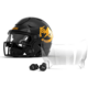 SHOC Zero G Plus Football Visor Color Clear Mirror