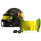 SHOC Zero G Plus Football Visor Color Golden Dragon