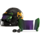 SHOC Zero G Plus Football Visor Color Grape Ape