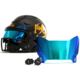 SHOC Zero G Plus Football Visor Color Sapphire