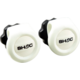 SHOC Viper Football Visor Clips, Pairs Color White
