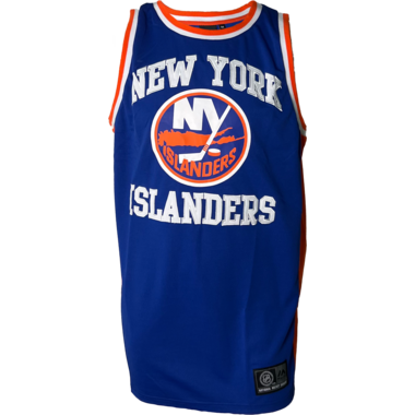 Majestic Rinco Mesh Singlet Bills Blue XL New York Islanders