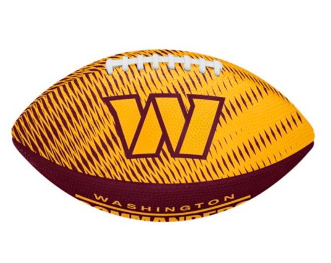 Wilson NFL Team Tailgate Football Junior Team Commanders