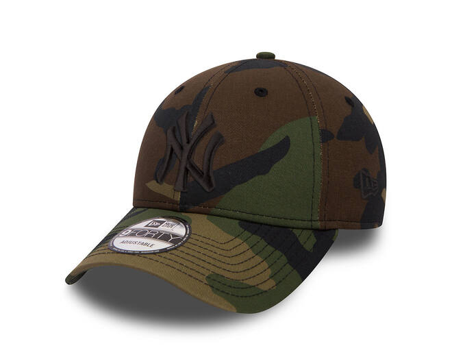 New Era The League Essential MLB Cap New Yor Color Army Camo