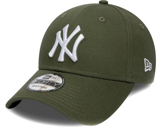 New Era The League Essential MLB Cap New Y Color Olive/White